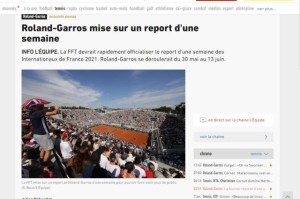 Kaiyun中国官网-张奔斗：法网推迟一周举行，三巨头战略面临调整